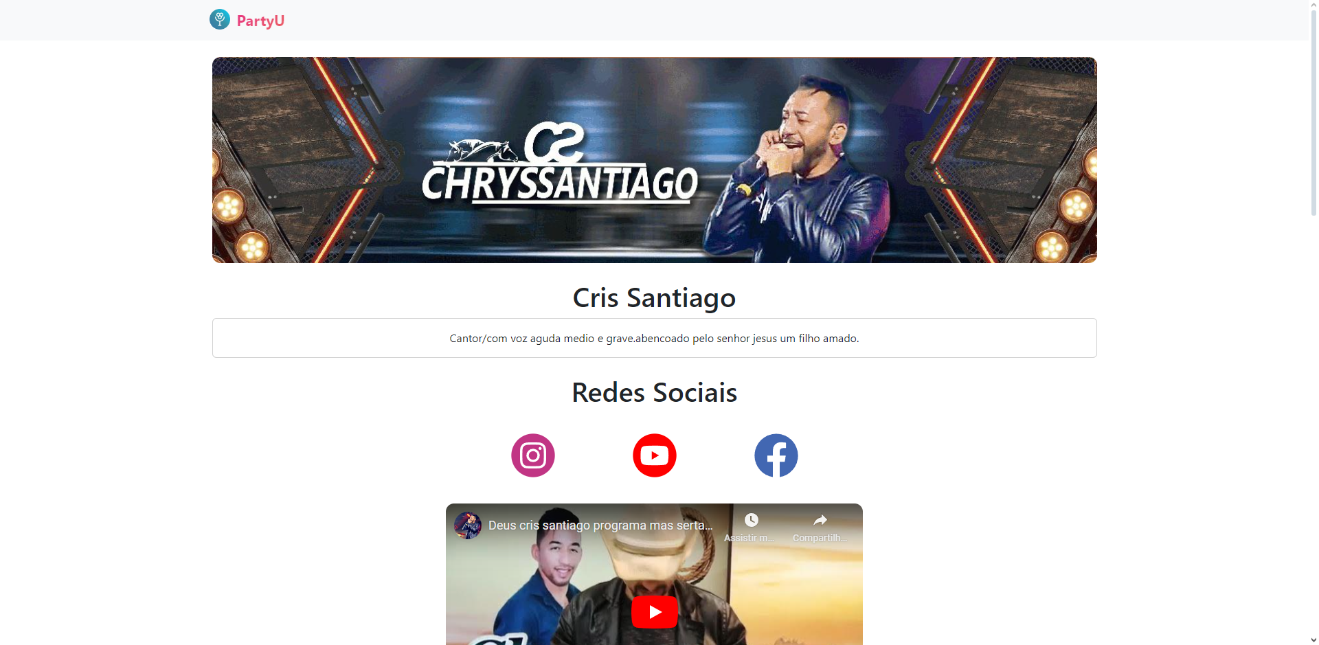 Cris Santiago Page