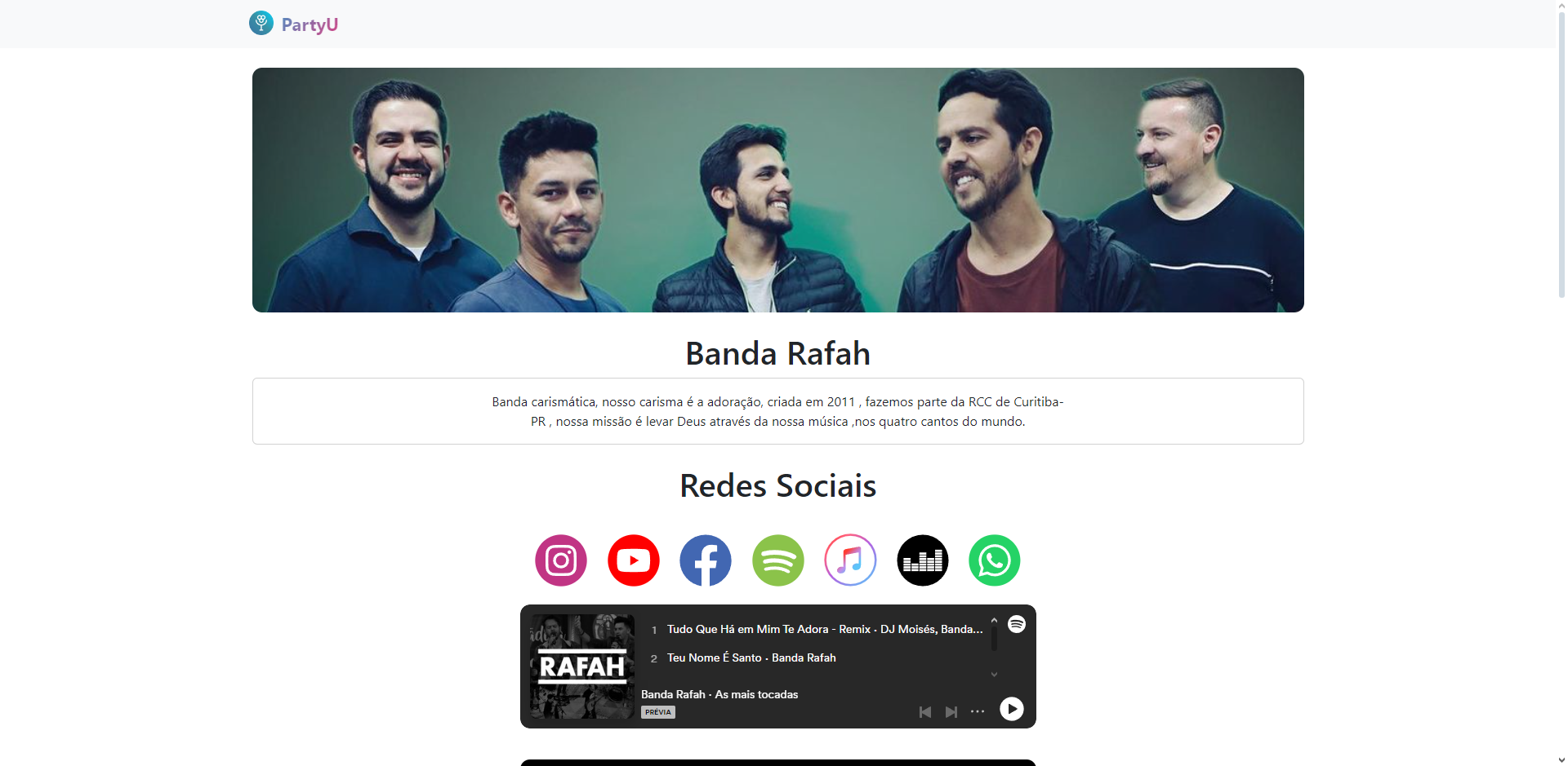 Banda Rafah Page